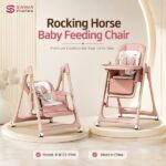 Rocking Horse Baby Feeding Chair – R-8131 Off White