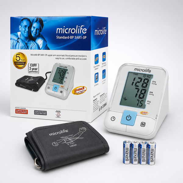 Microlife VP 1 Microlife BP 3AR1-3P Automatic Upper Arm Blood Pressure Monitor - Image 1