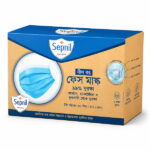 Sepnil Blue 3-Layer Disposable Face Mask (50 Pieces)
