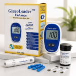 GlucoLeader™ Enhance Blood Glucose Meter – Blue